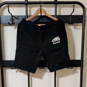 Roots Men's Black Athletic Shorts